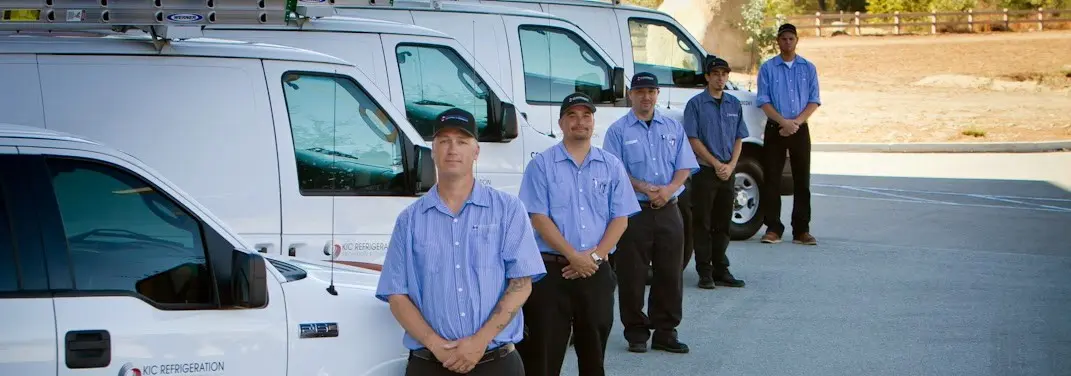 KIC Refrigeration crew ready for Mini Split Repair jobs across Summerville