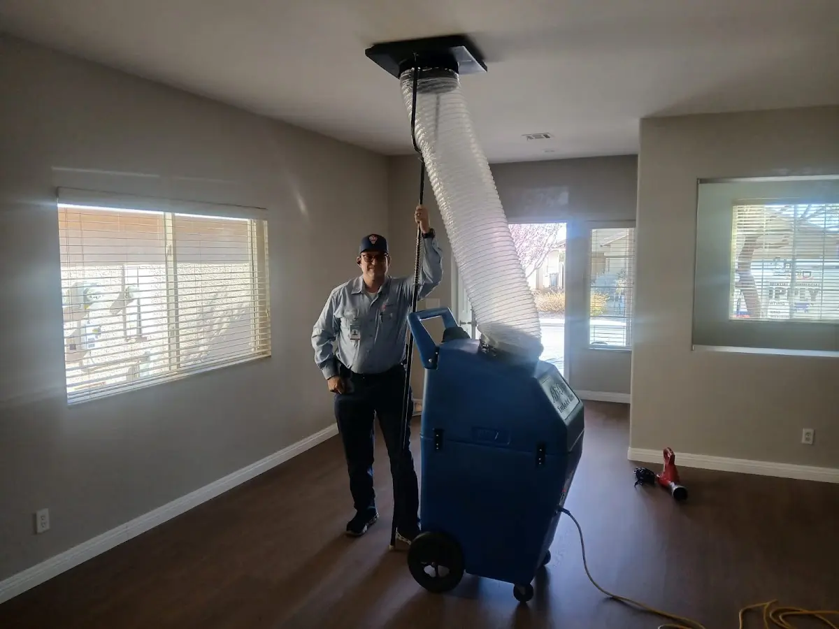 Professional Dryer Vent Cleaning work inside a Summerville home